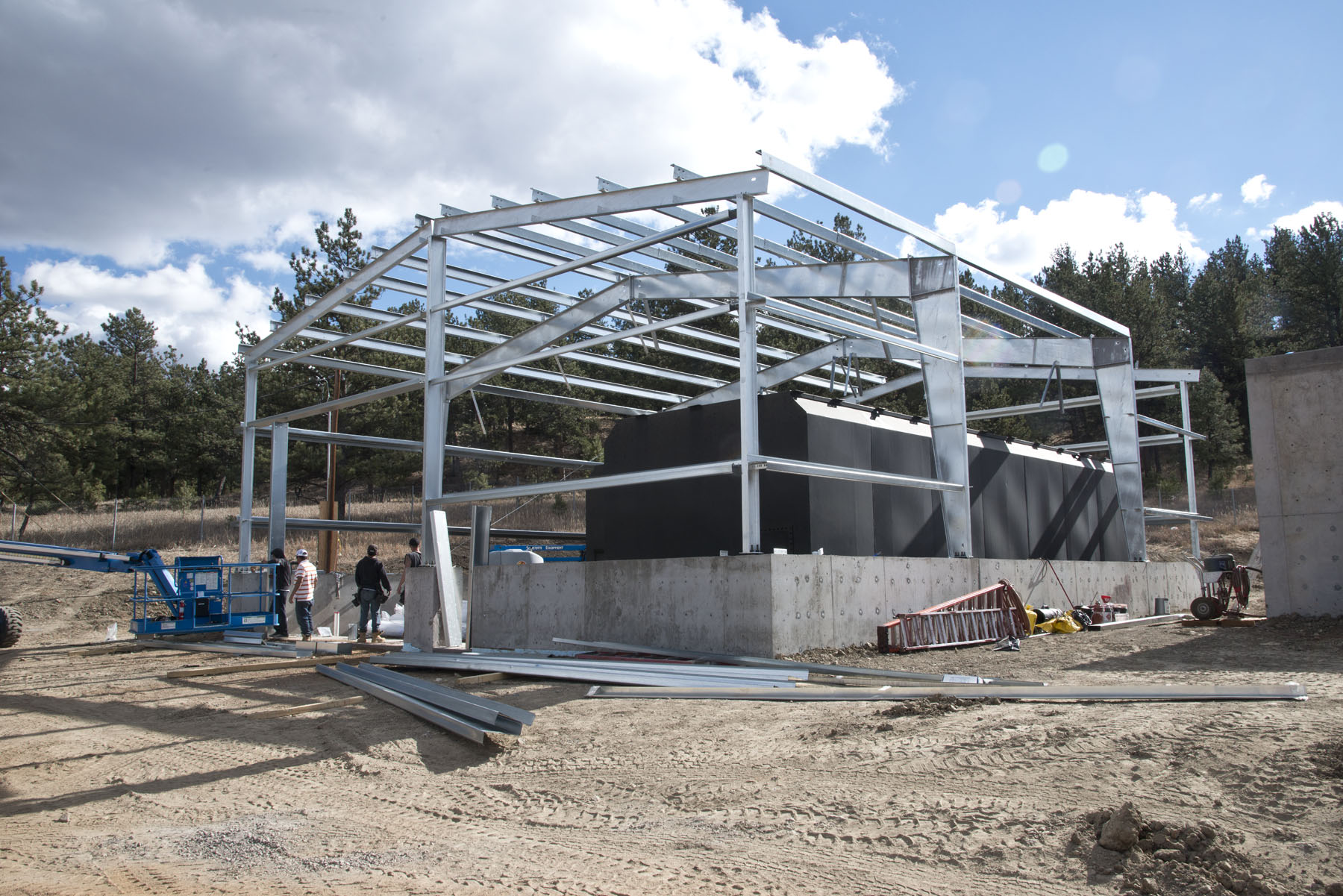 New Wastewater Plant Structure